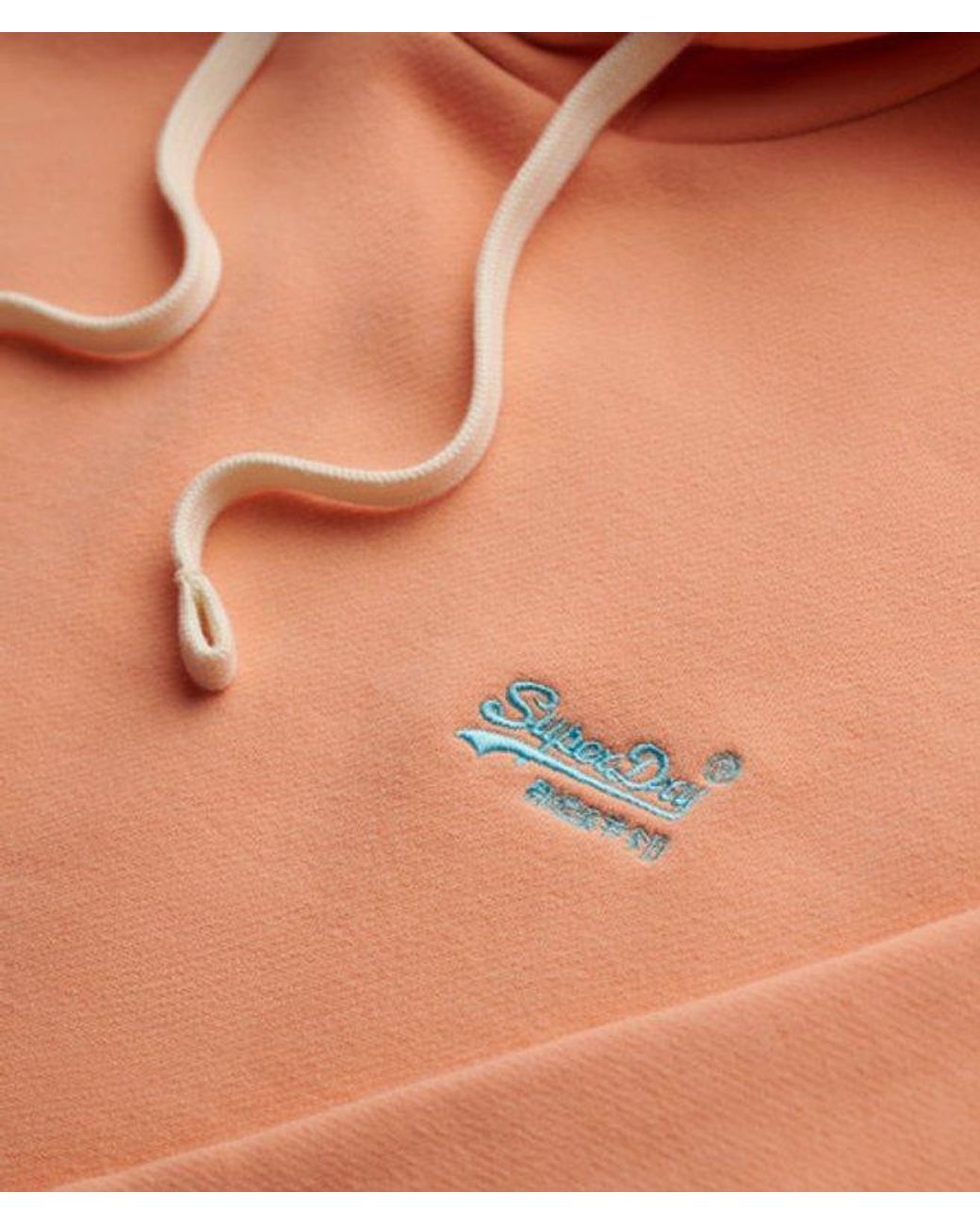 Superdry Orange & Co Essential Logo Classic Hoodie for men