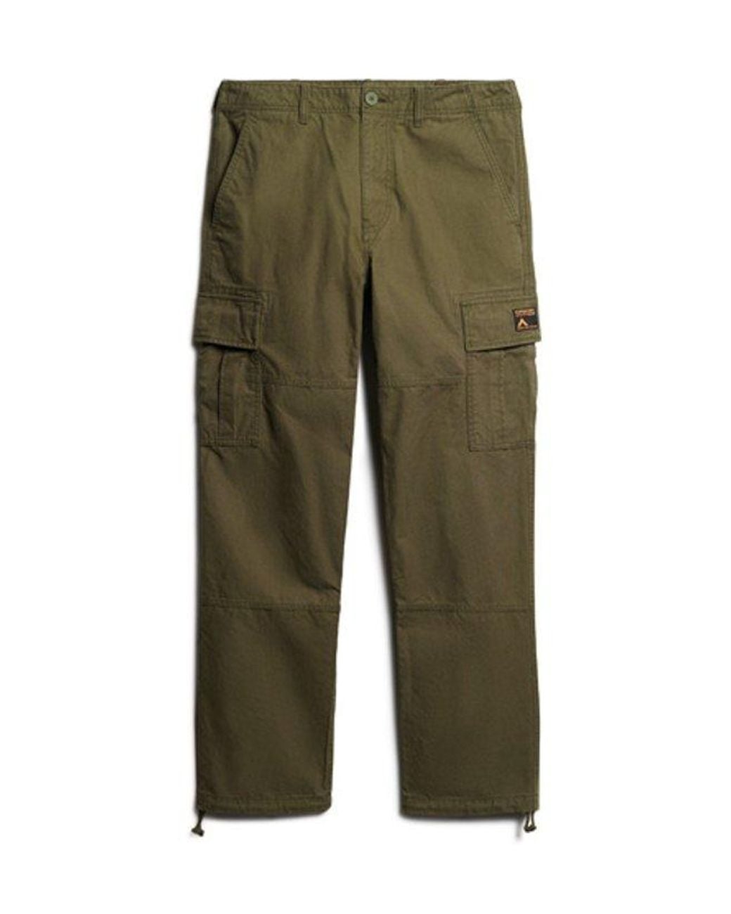 Superdry Natural & Co Classic Organic Cotton baggy Cargo Pants for men