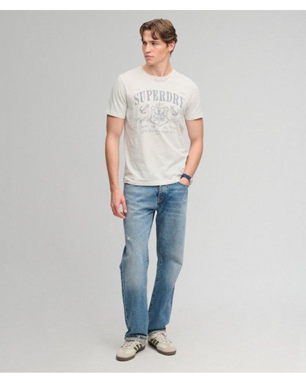 Superdry Blue & Co Mercantile T-shirt for men