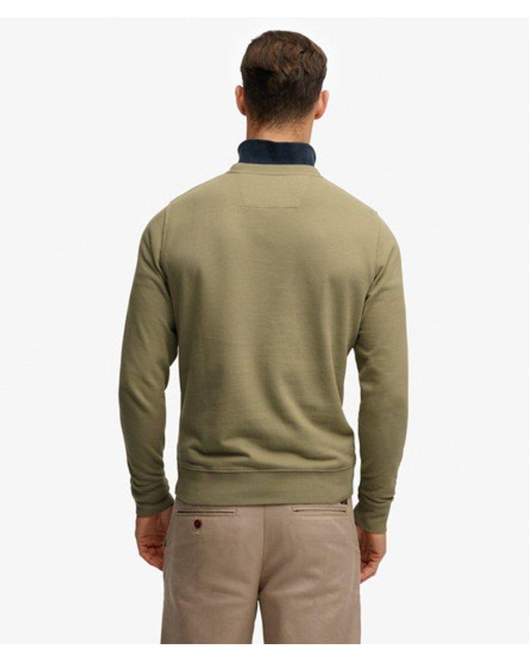 Superdry Green & Co Classic Essential Sweatshirt for men