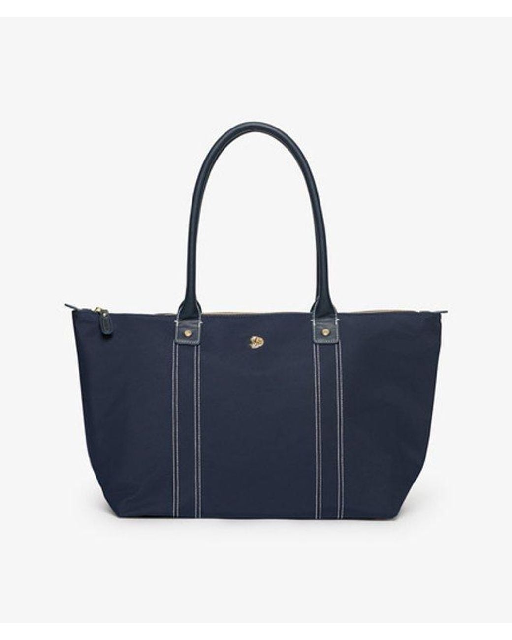 Superdry Blue Sd & Co Nylon Tote Bag