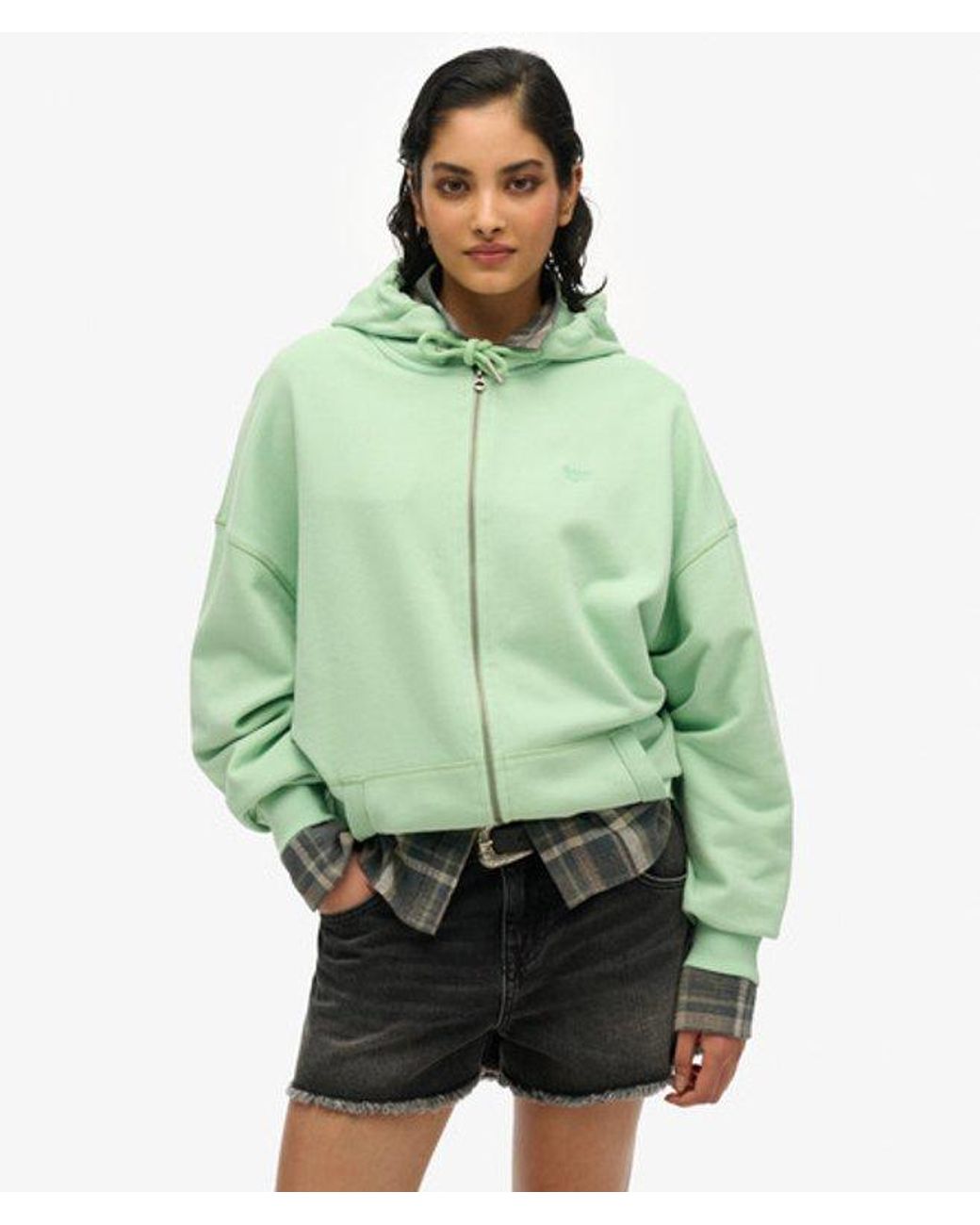 Superdry Green & Co Studios Zip Hoodie