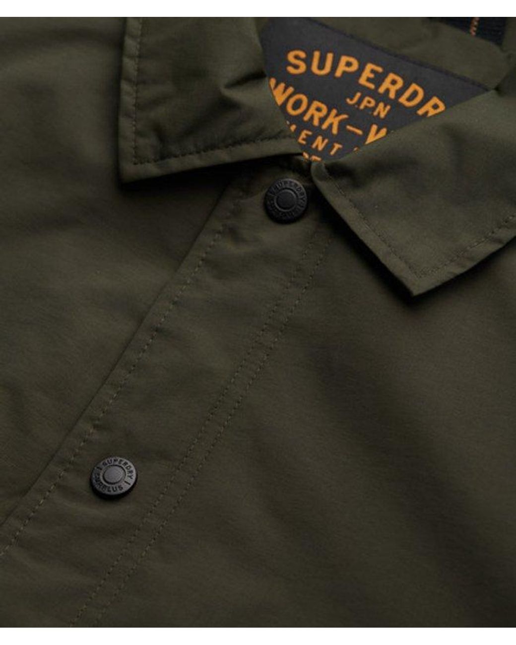 Superdry Green & Co Nylon Coach Jacket for men