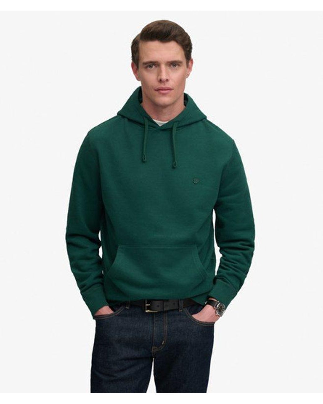 Superdry Green & Co Essential Logo Hoodie for men