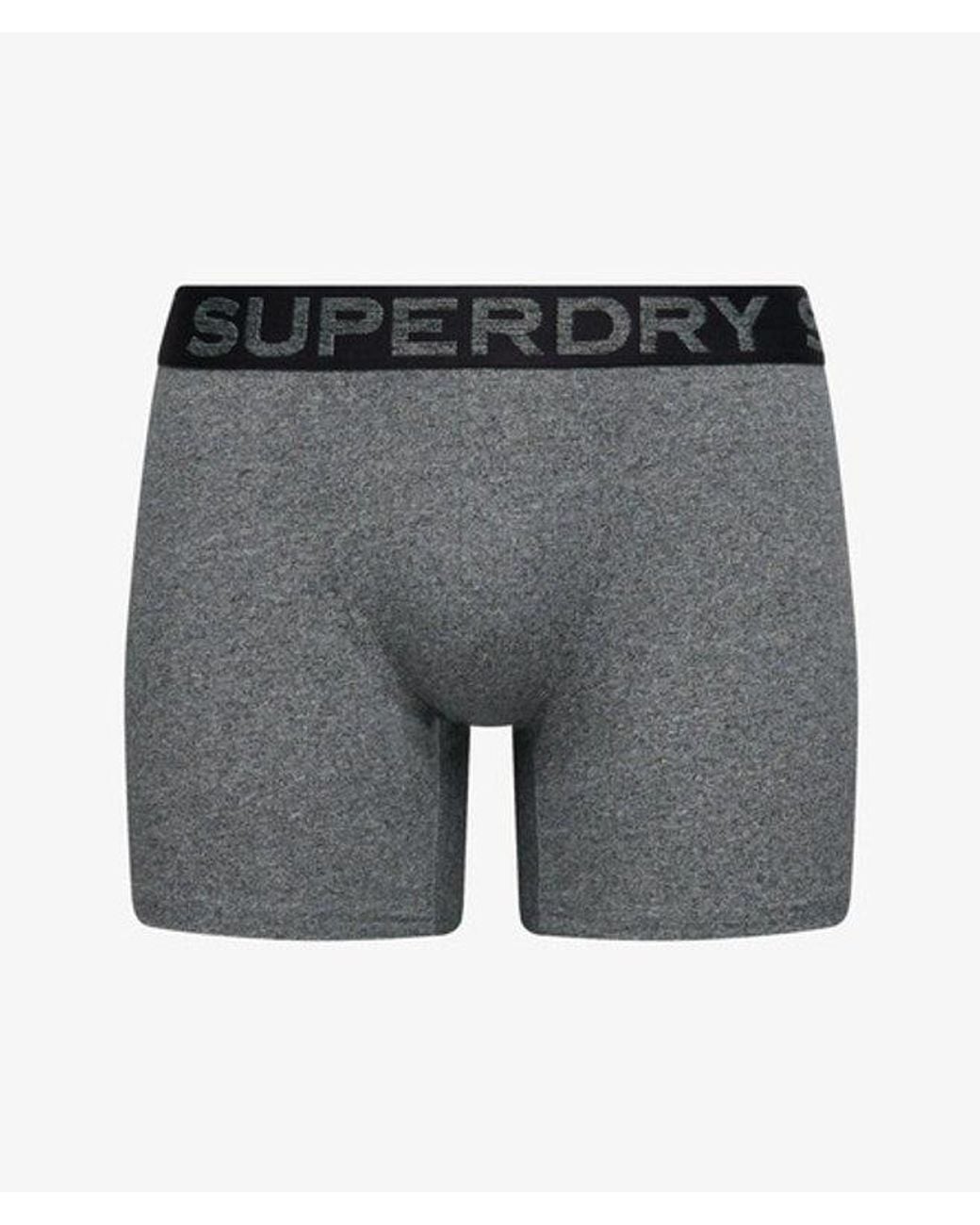Superdry Green Boxer Triple Pack for men