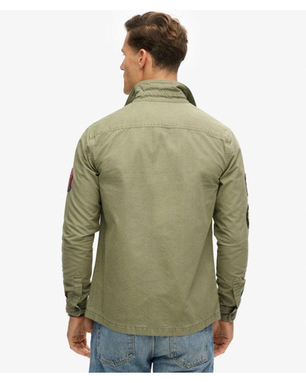 Superdry Green Delta Shirt for men