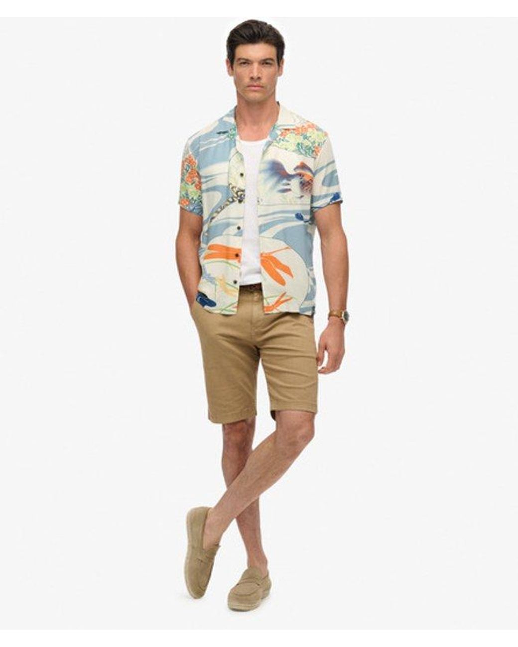 Superdry Blue & Co The Merchant Store - Hawaiian Shirt for men