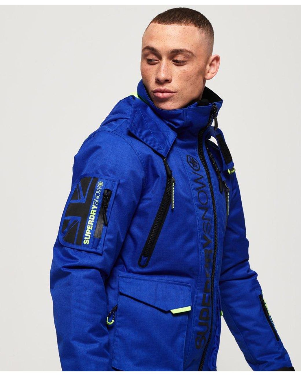 Superdry Ultimate Snow Rescue Jacket Blue for Men | Lyst