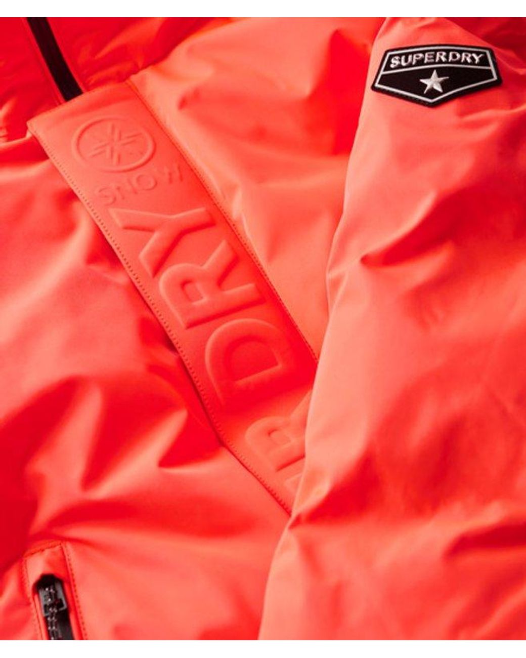 Superdry Red & Co Ski Slalom Puffer Jacket