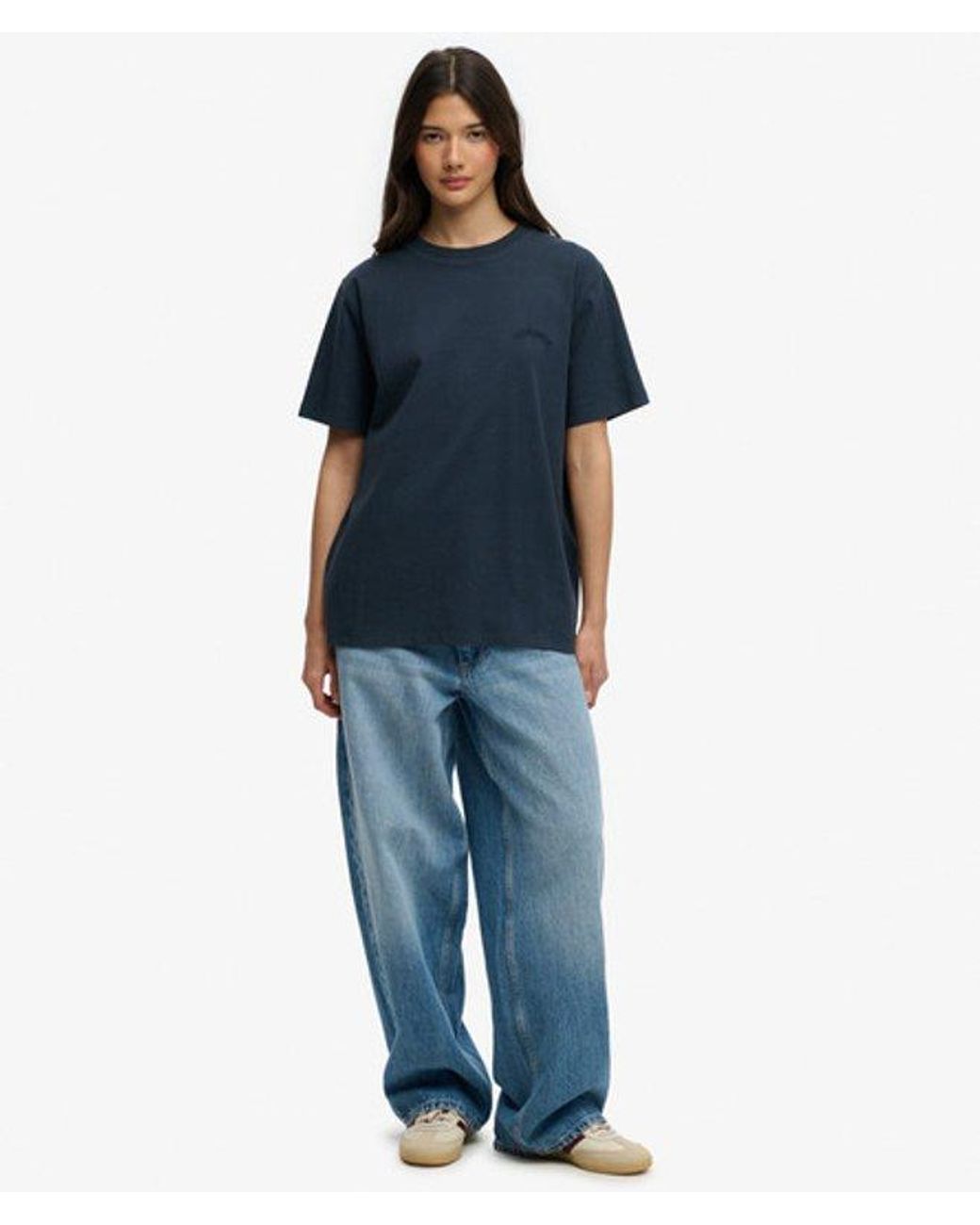 Superdry Blue & Co Essential Logo Loose T-shirt