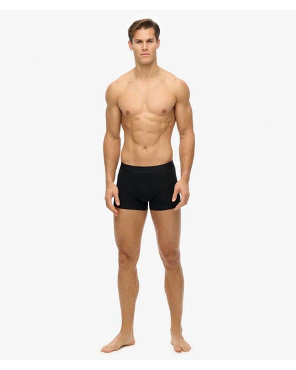 Superdry Black & Co Boxer Triple Pack for men