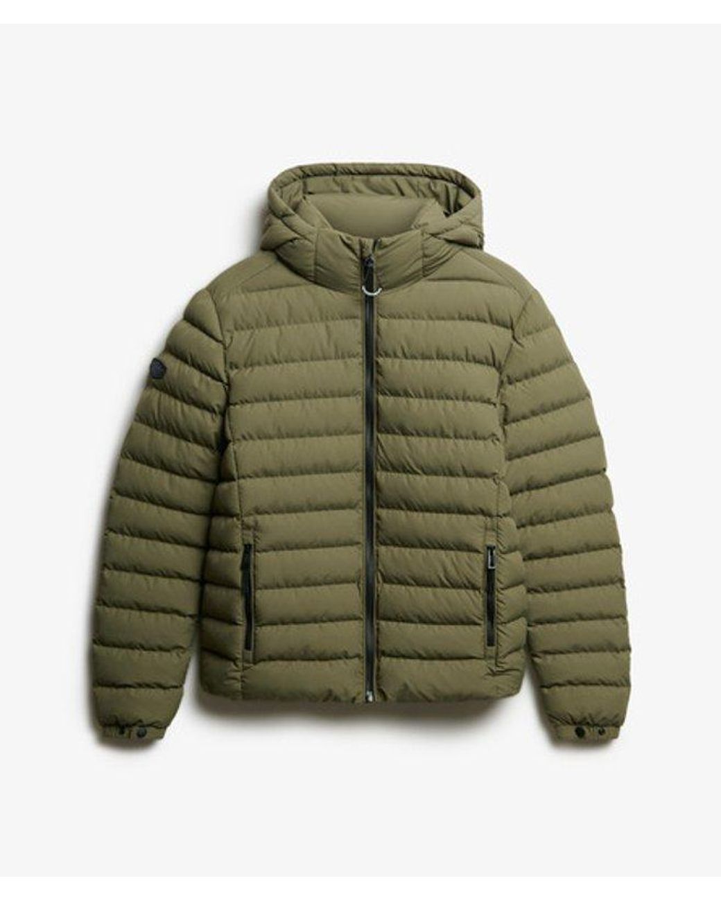 Superdry Green & Co Hooded Fuji Padded Jacket for men
