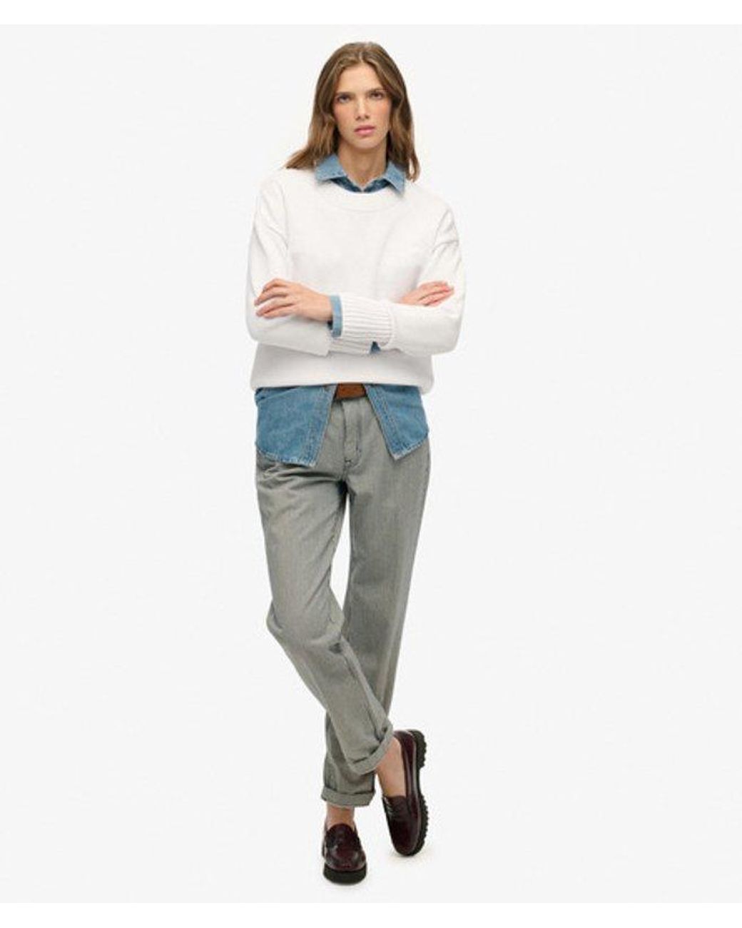 Superdry White & Co Essential Crew Neckline Jumper