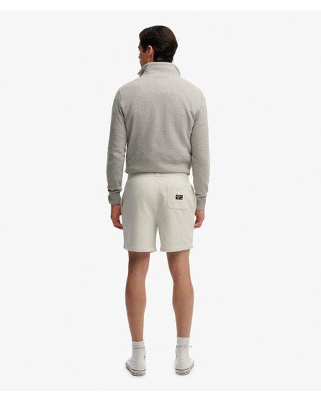 Superdry Gray & Co Essential Logo Classic Shorts for men