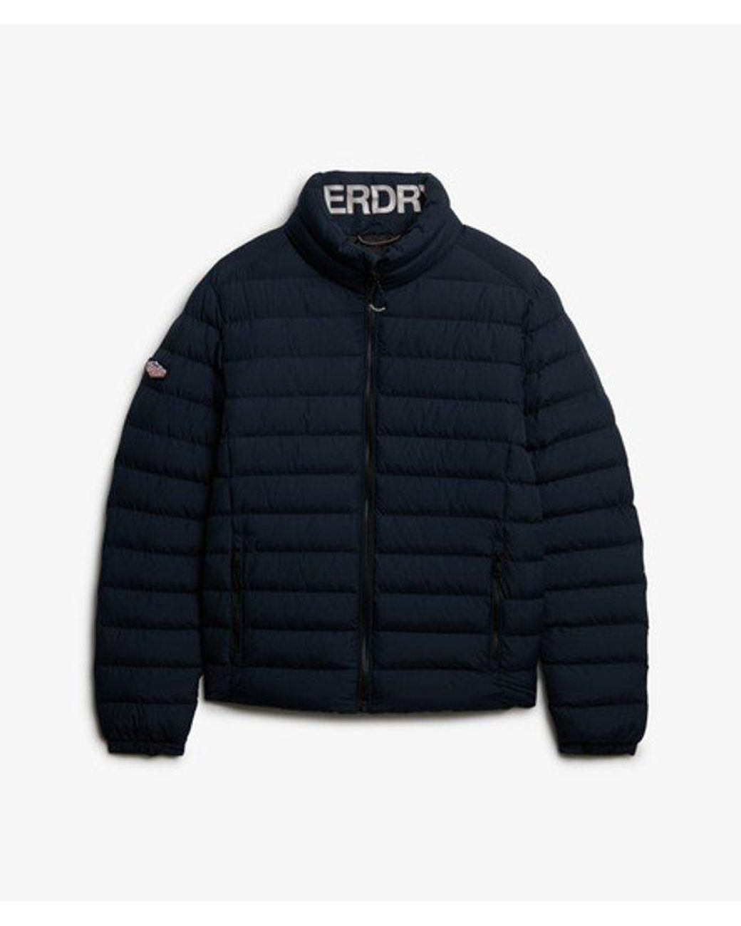 Superdry Blue & Co Fuji Printed Padded Jacket for men