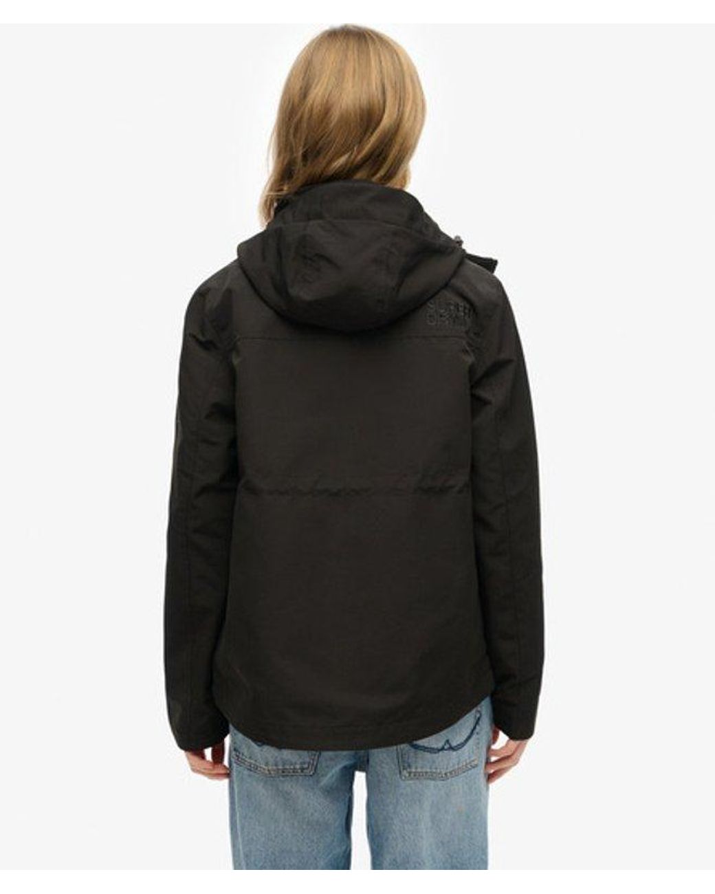 Superdry Black & Co Hooded Ultimate Tech Windbreaker