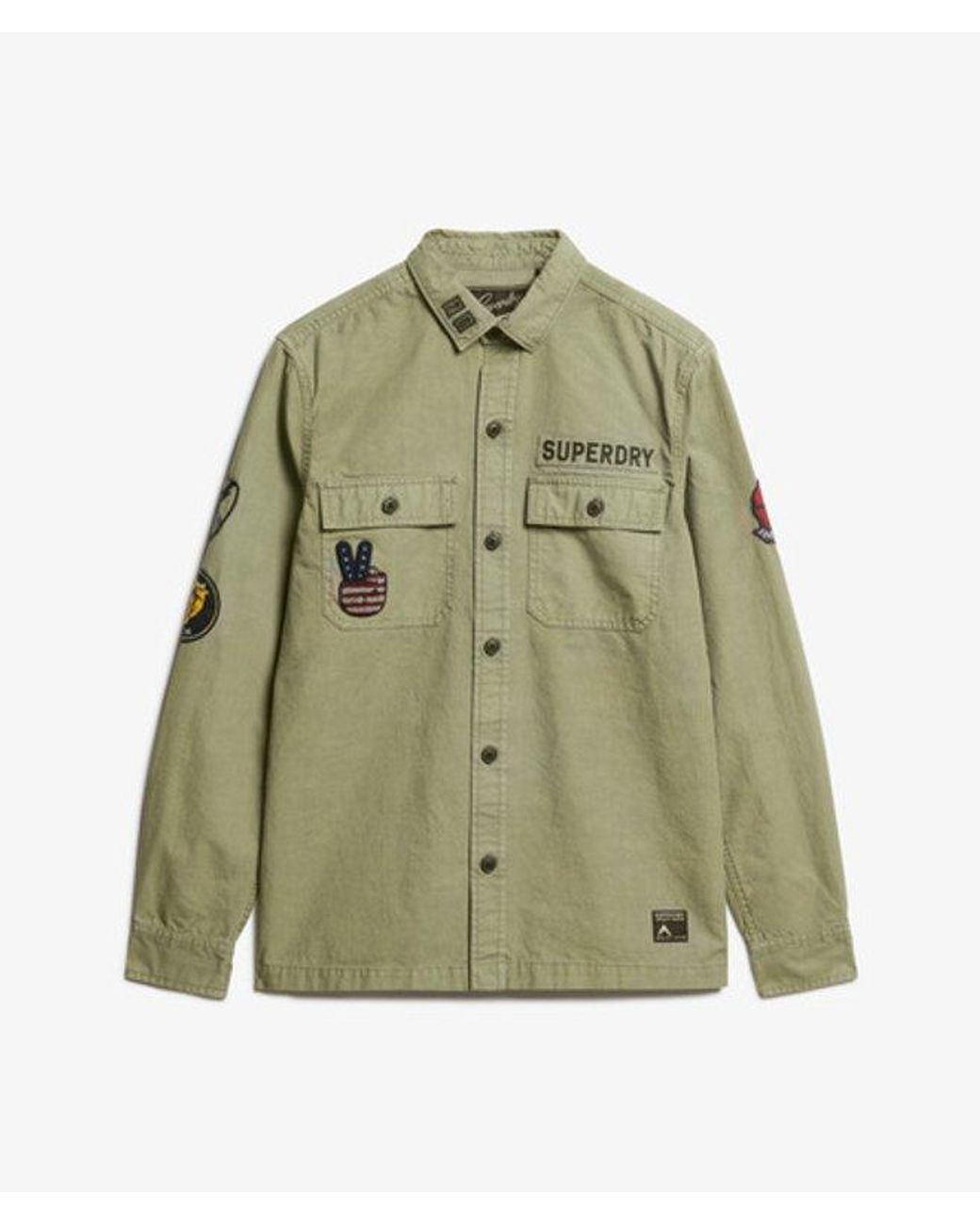 Superdry Green Delta Shirt for men