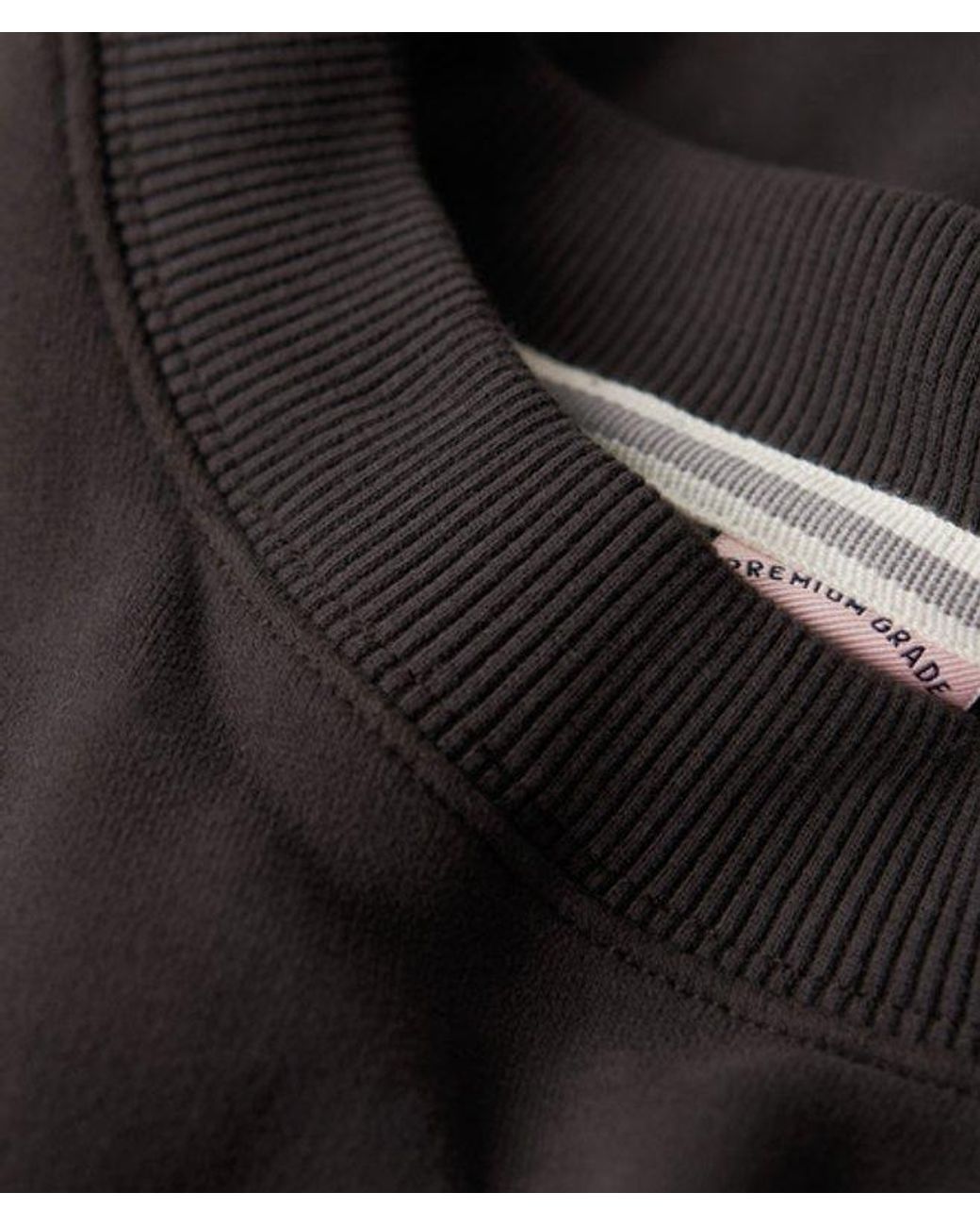 Superdry Black & Co Essential Logo Relaxed Fit Sweatshirt