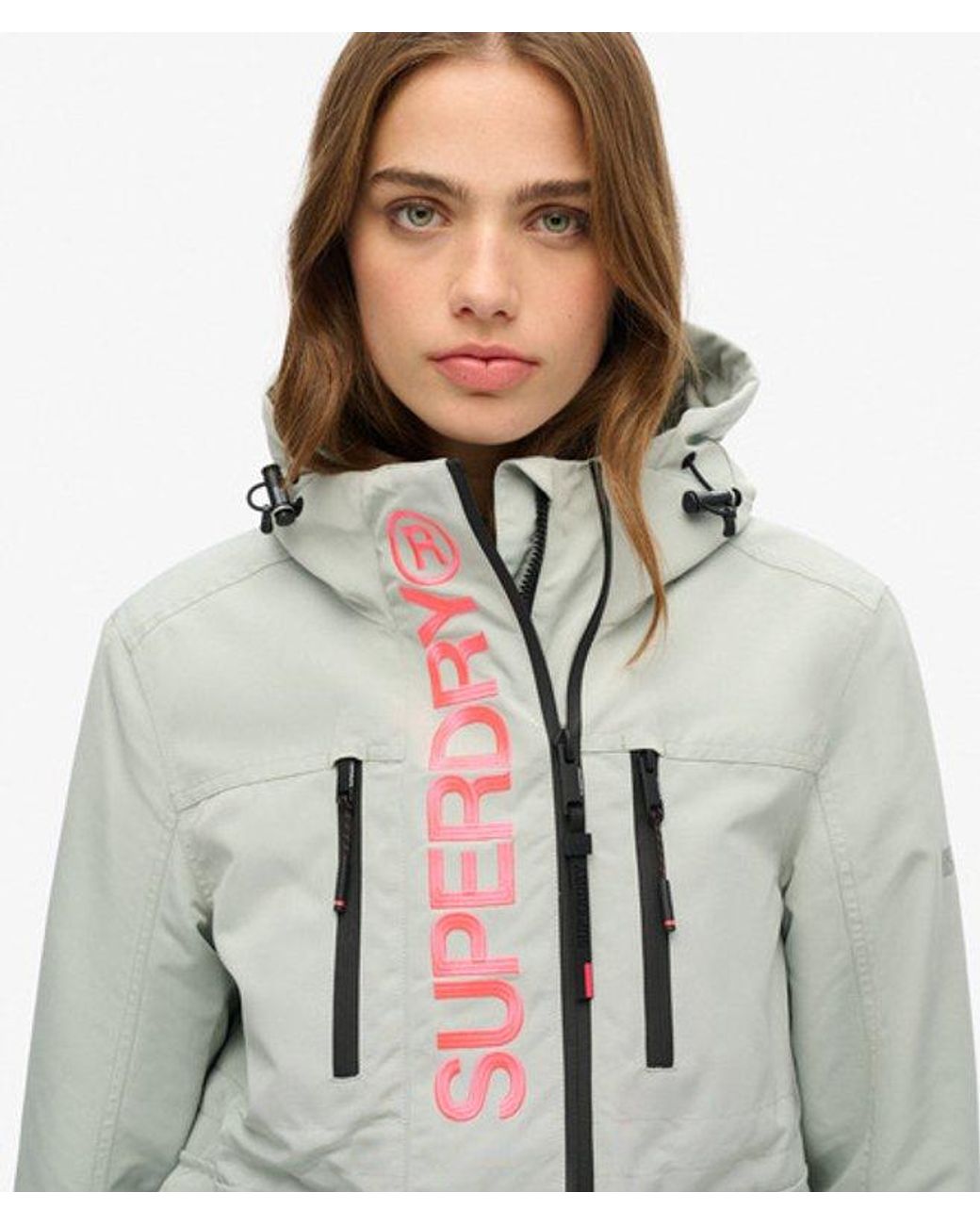 Superdry Gray & Co Hooded Ultimate Tech Windbreaker