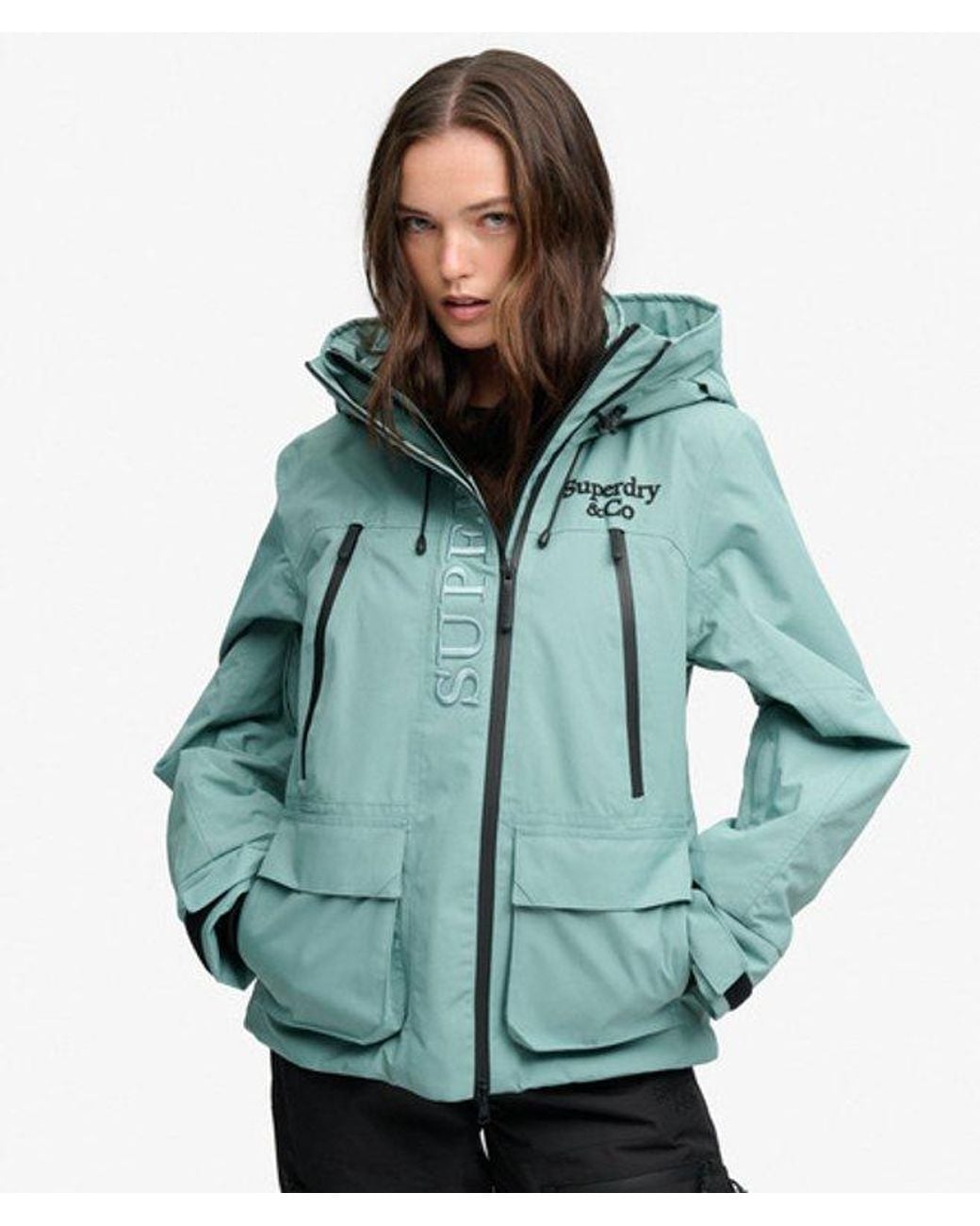 Superdry Green & Co Ultimate Freestyle Ski Jacket