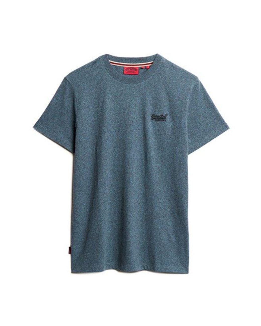 Superdry Blue & Co Essential Logo T-shirt for men