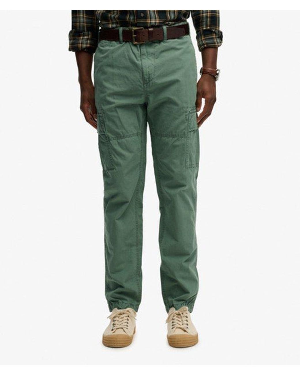 Superdry Green & Co Ripstop Light Cargo Pants for men
