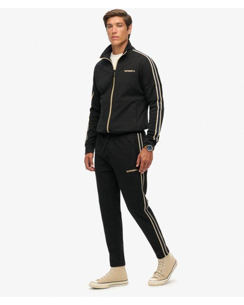 Superdry Black & Co Tech Cult joggers for men