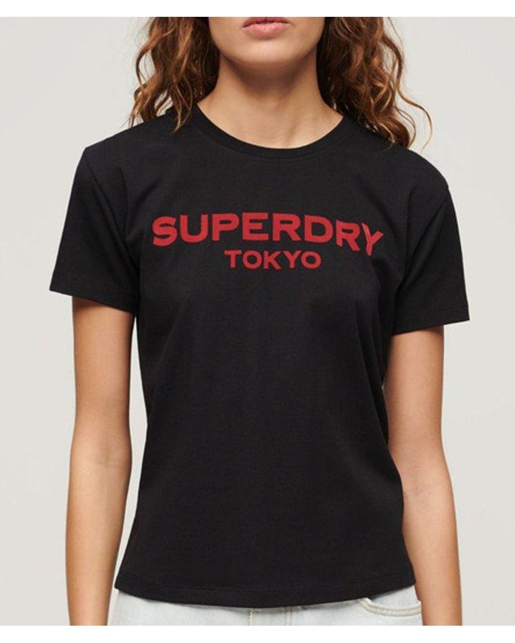 Superdry Black & Co Sport Luxe Graphic T-shirt