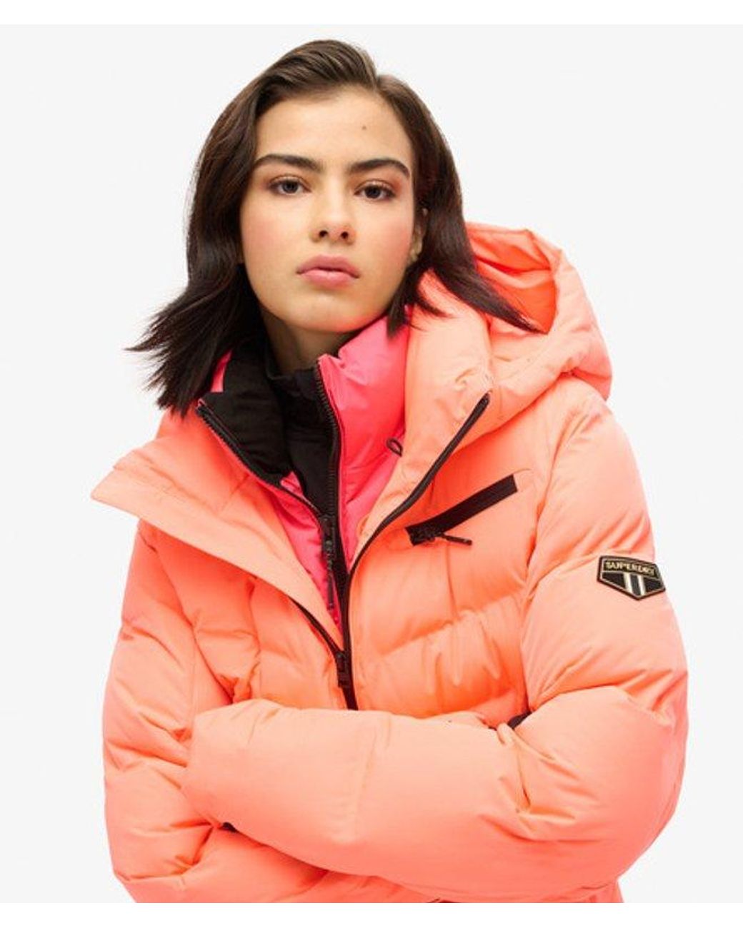 Superdry Orange & Co Ski Luxe Puffer Jacket