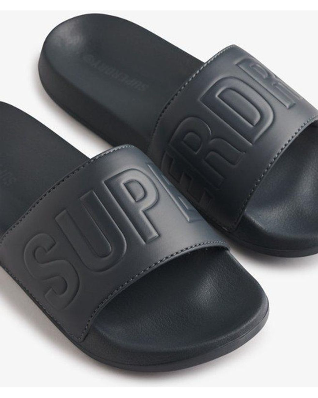 Superdry Blue Code Core Pool Sliders for men