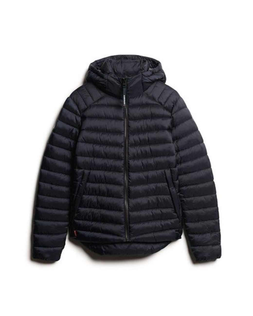 Superdry Blue & Co Hooded Fuji Sport Padded Jacket for men