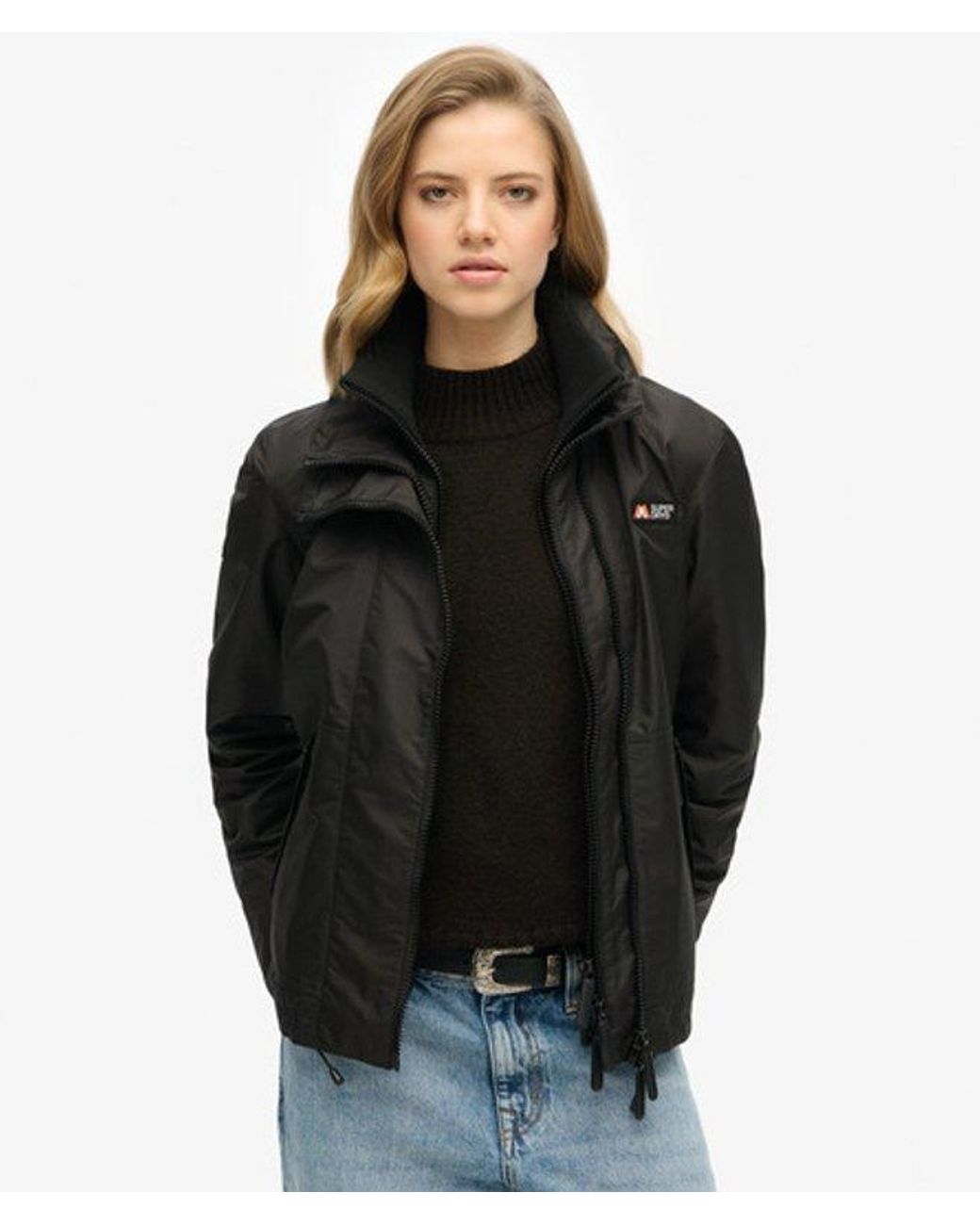 Superdry Black & Co Mountain Windbreaker Jacket