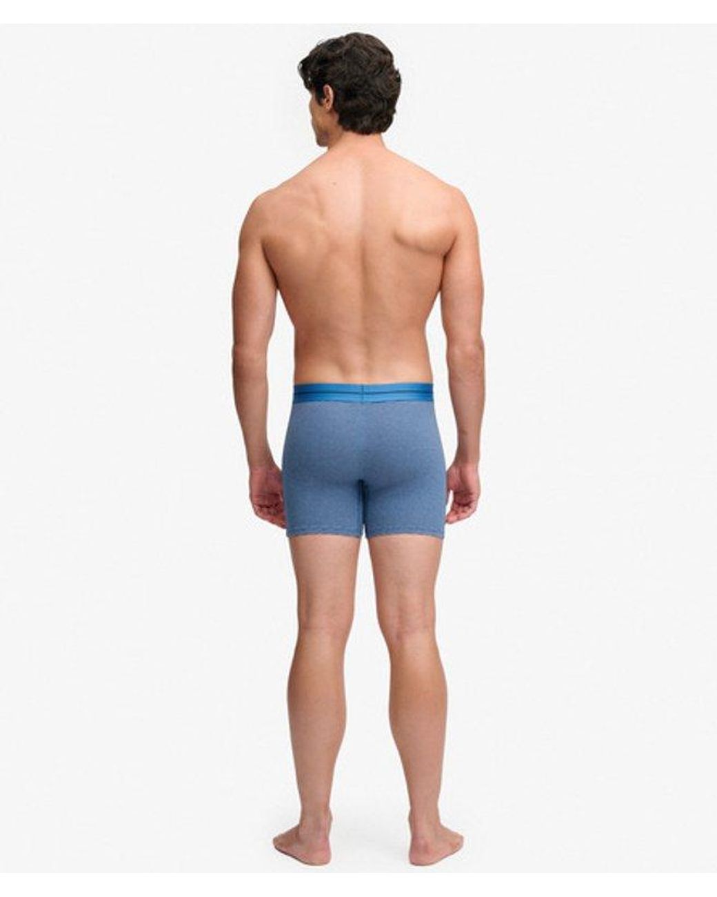 Superdry Blue Co Boxer Triple Pack for men