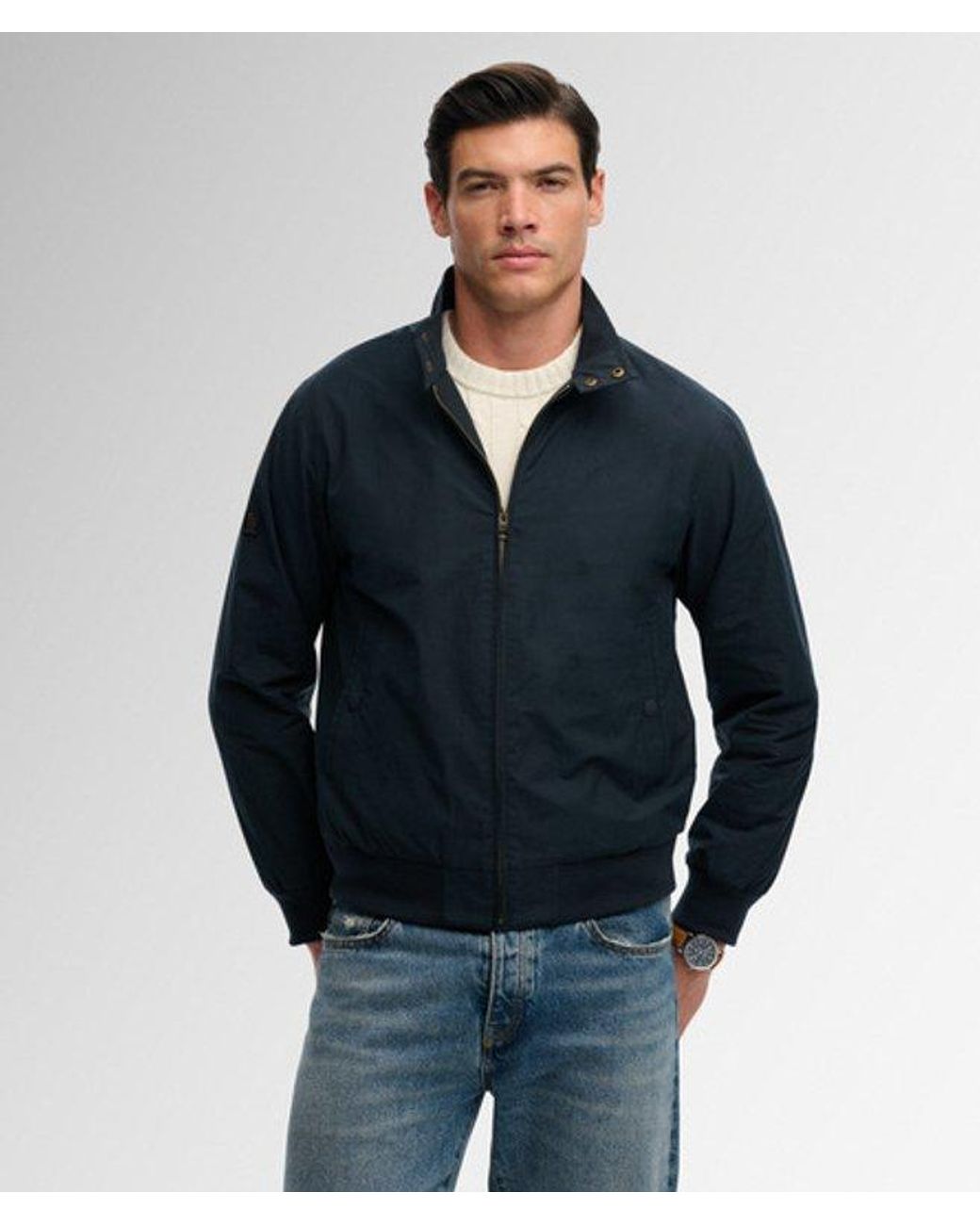 Superdry Blue & Co Classic Harrington Jacket for men