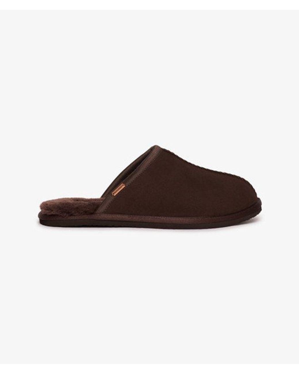 Superdry Brown Mule Slipper for men