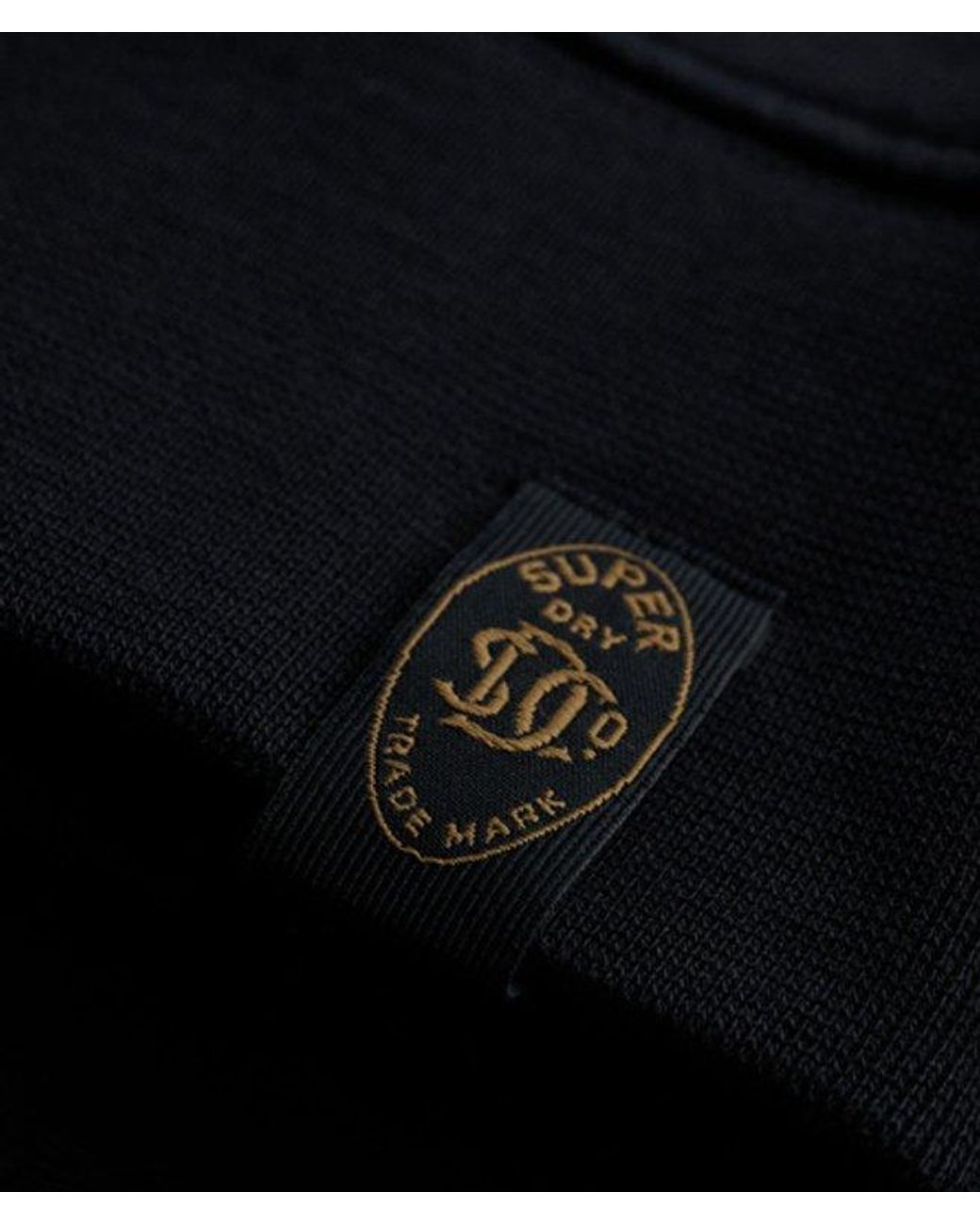 Superdry Blue & Co Athletic Flock Hoodie