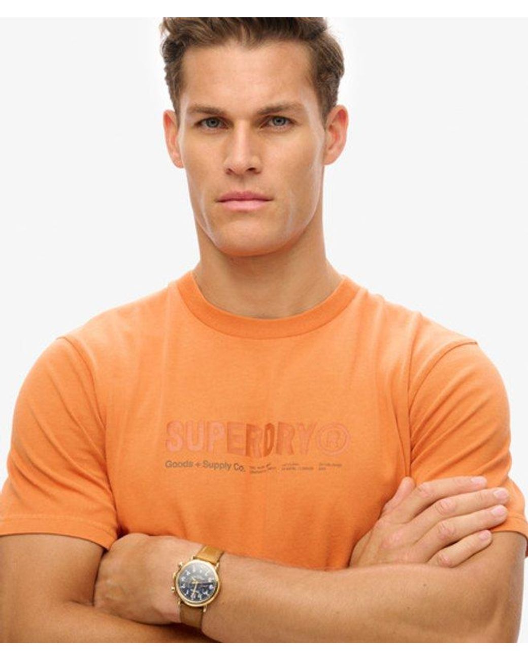 Superdry Orange & Co Utility Sport Graphic T-shirt for men