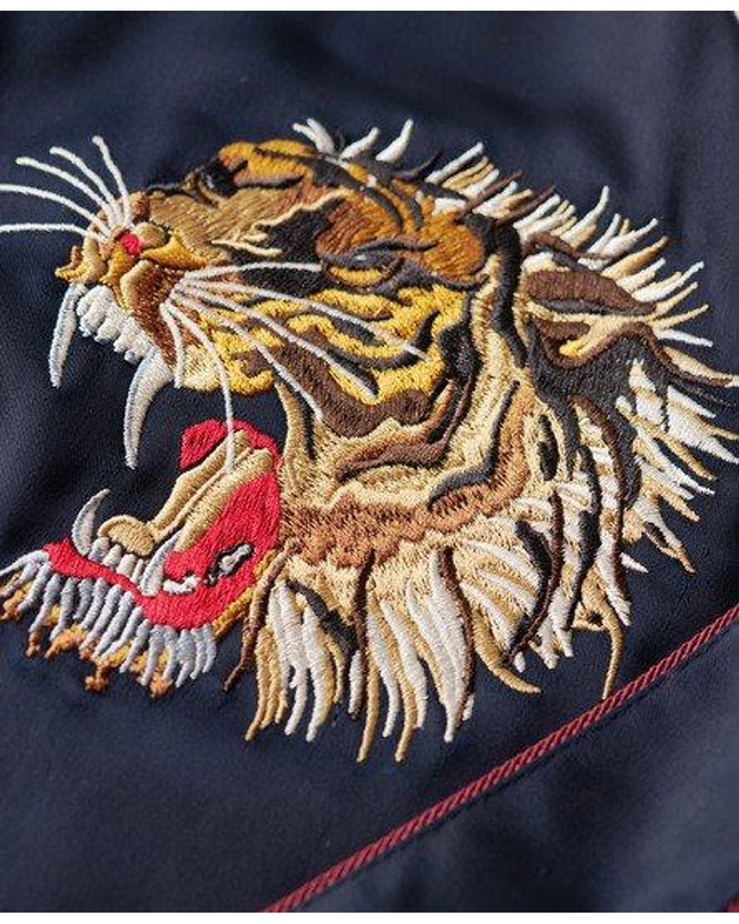 Superdry Vintage Embroidered Sukajan Jacket in Blue | Lyst