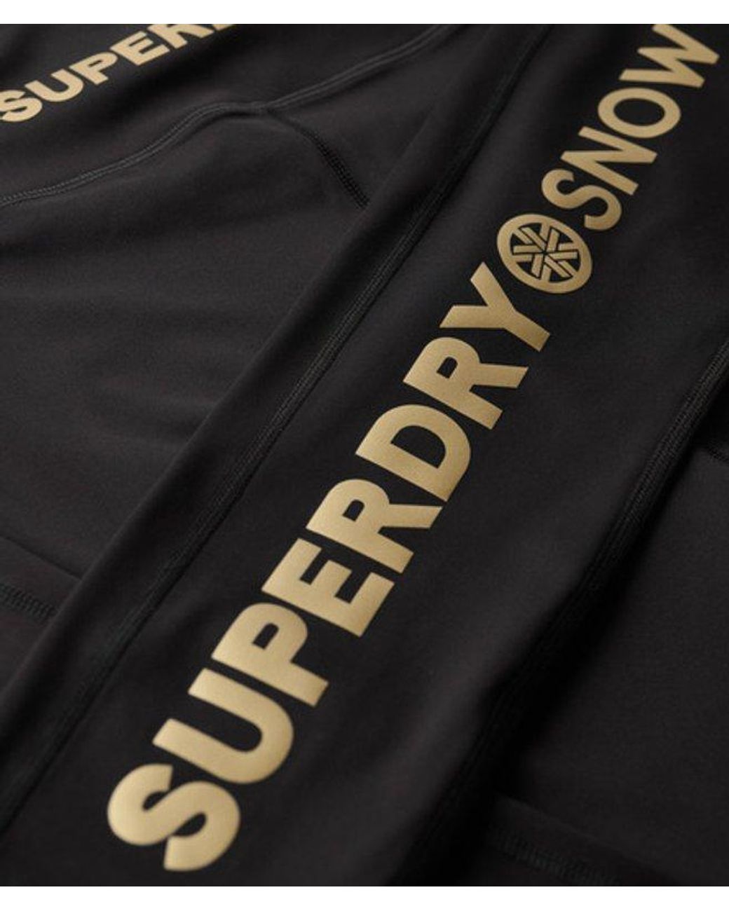 Superdry Black & Co Ski Base Layer leggings