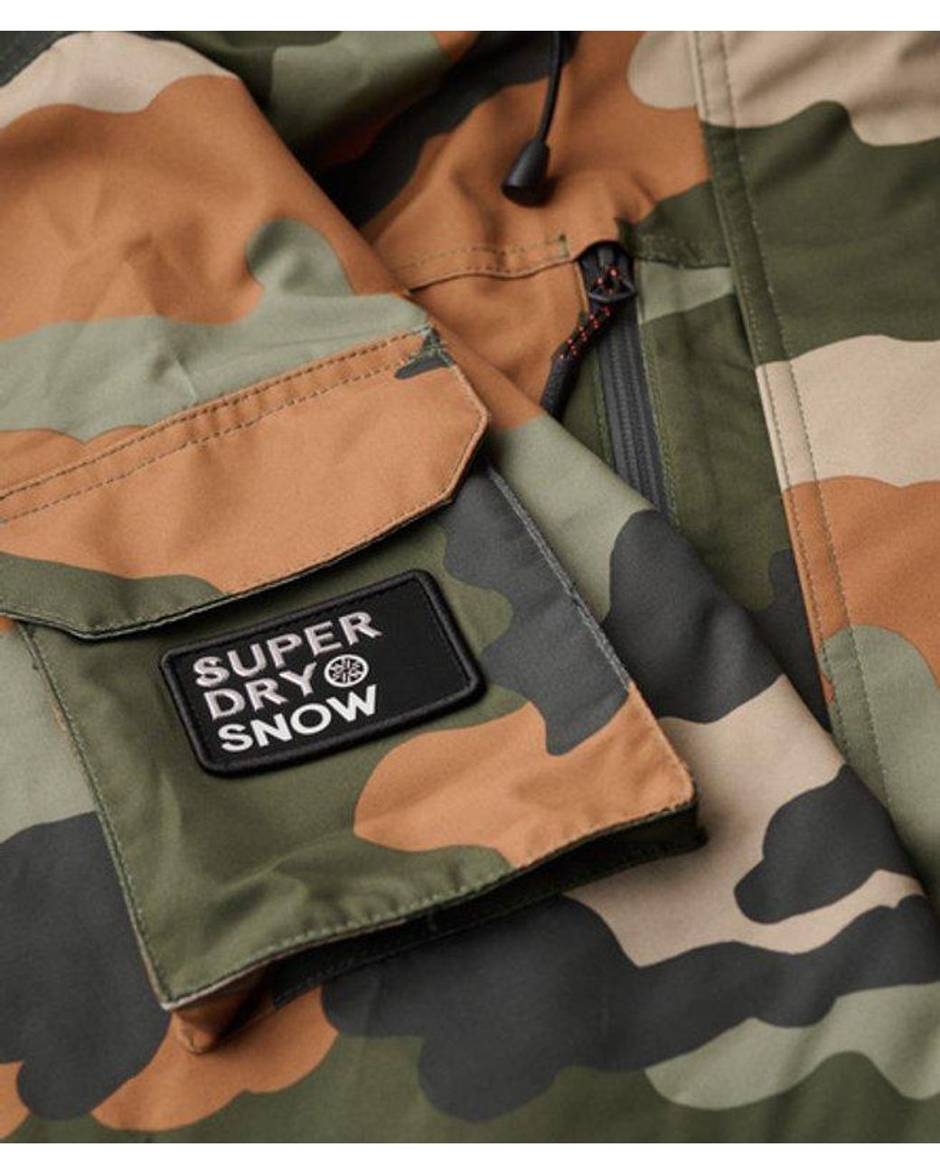 Superdry Green & Co Ski Ultimate Rescue Jacket for men