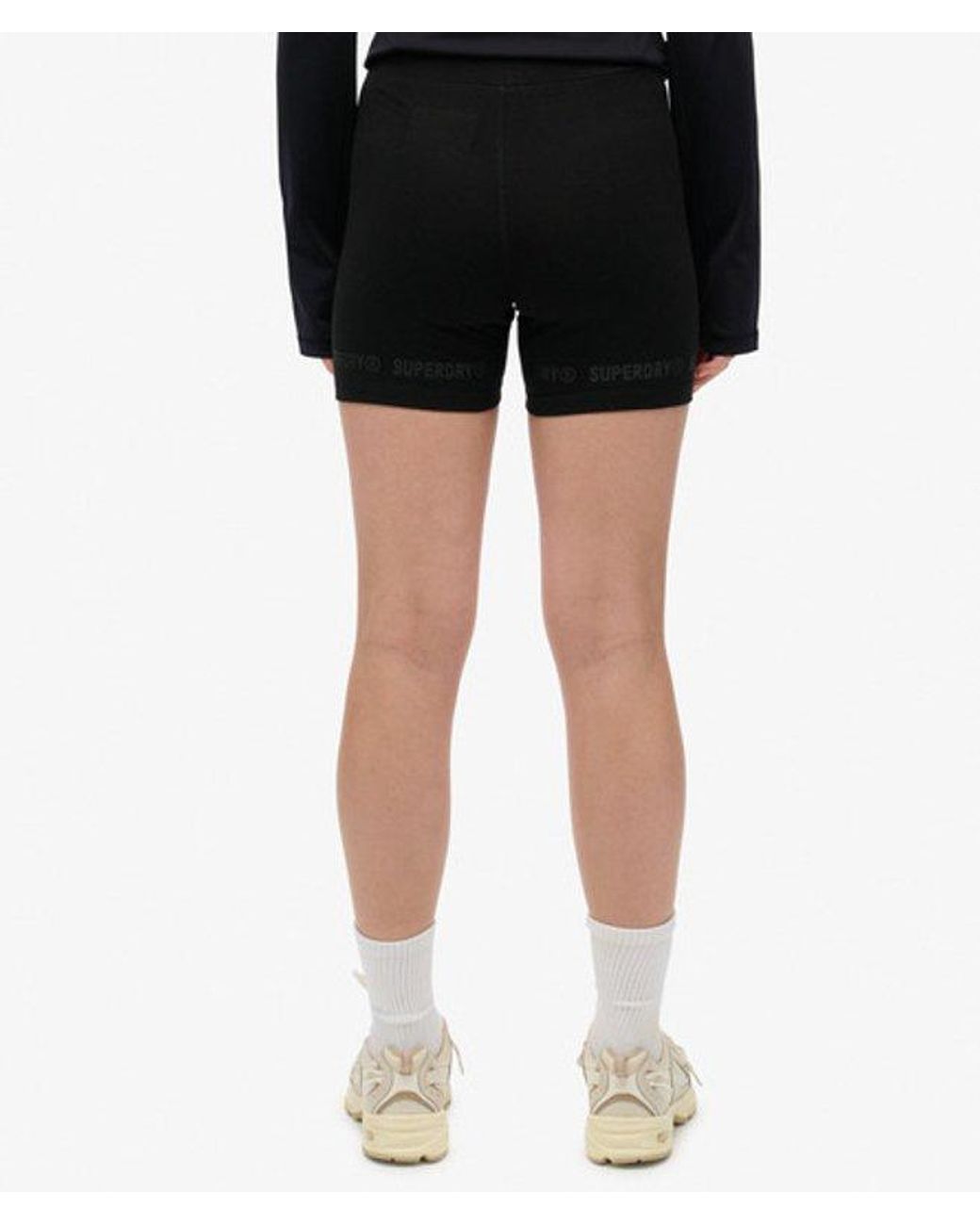 Superdry Black & Co Active Tech Cycle Shorts