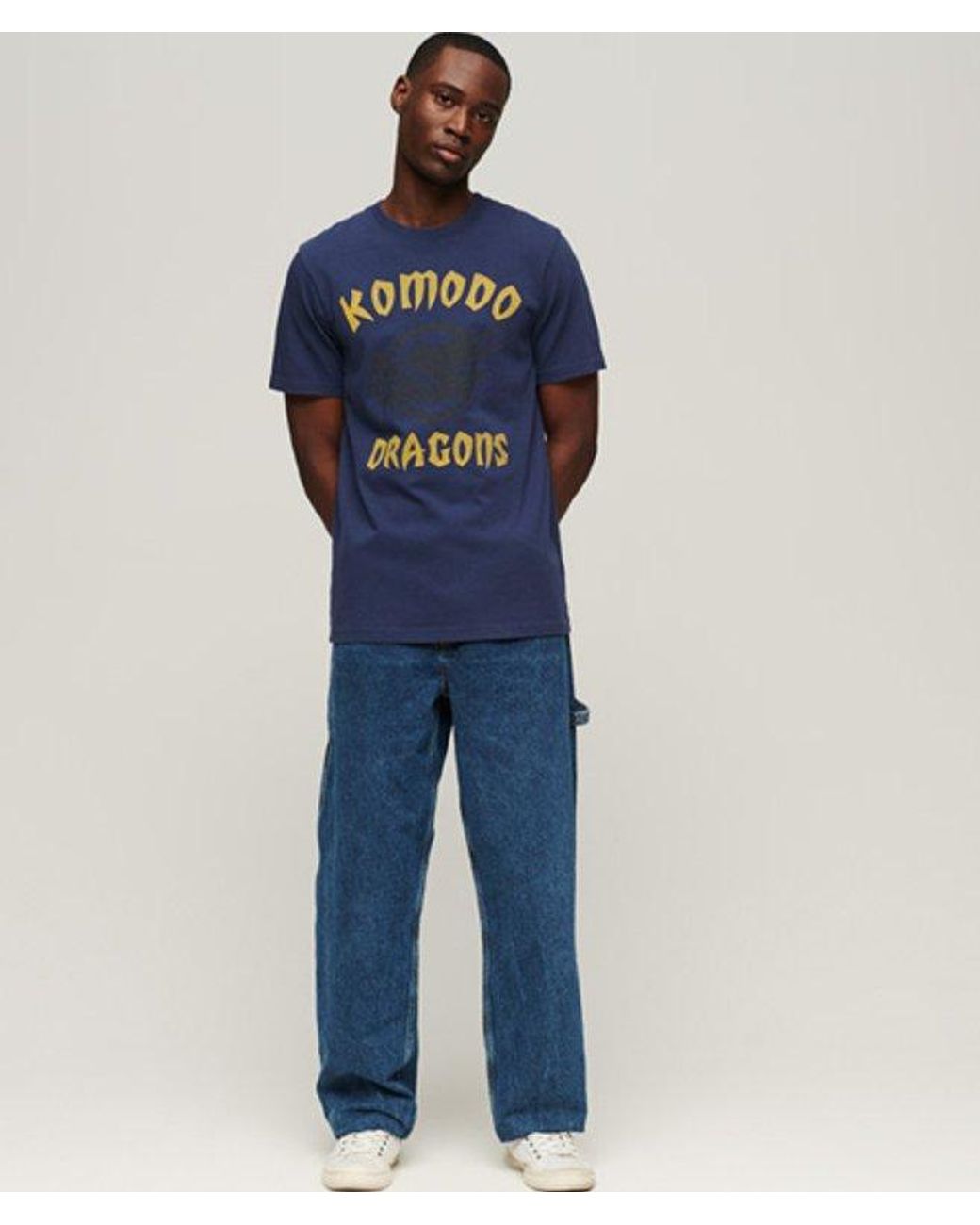 Superdry Blue & Co X Komodo Classic Dragon T-shirt for men