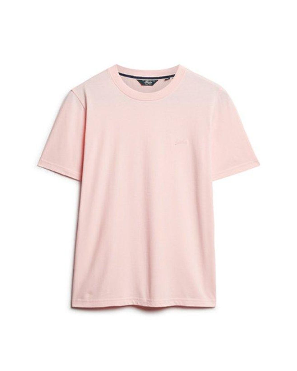 Superdry Natural Organic Cotton Vintage Logo Embroidered T-Shirt