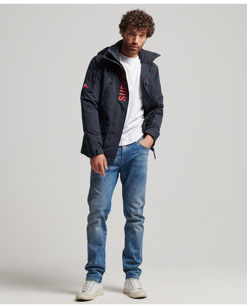 Superdry Ultimate Sd Windcheater Jacket Navy in Blue for Men | Lyst