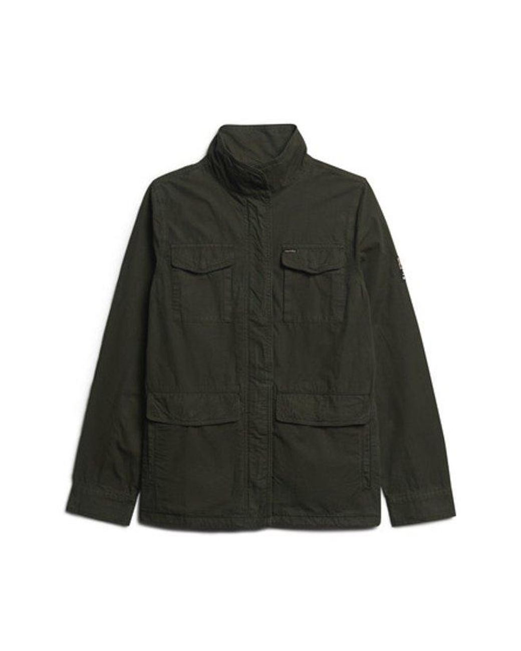 Superdry Green & Co M65 Embellished Military Jacket