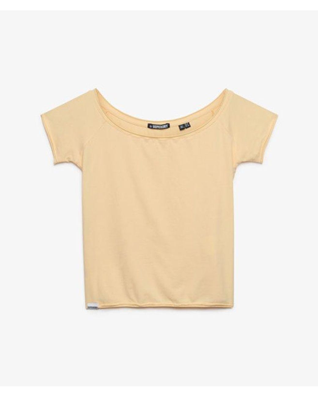 Superdry Natural & Co Bardot Short Sleeve Off Shoulder Top