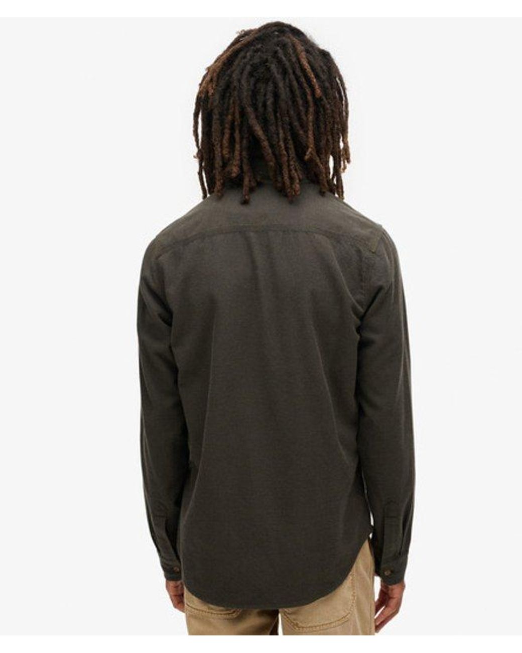 Superdry Green Trailsman Relaxed Fit Overshirt for men