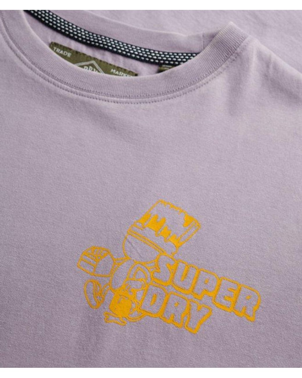 Superdry Blue & Co Trade Tools Oversized T-shirt for men