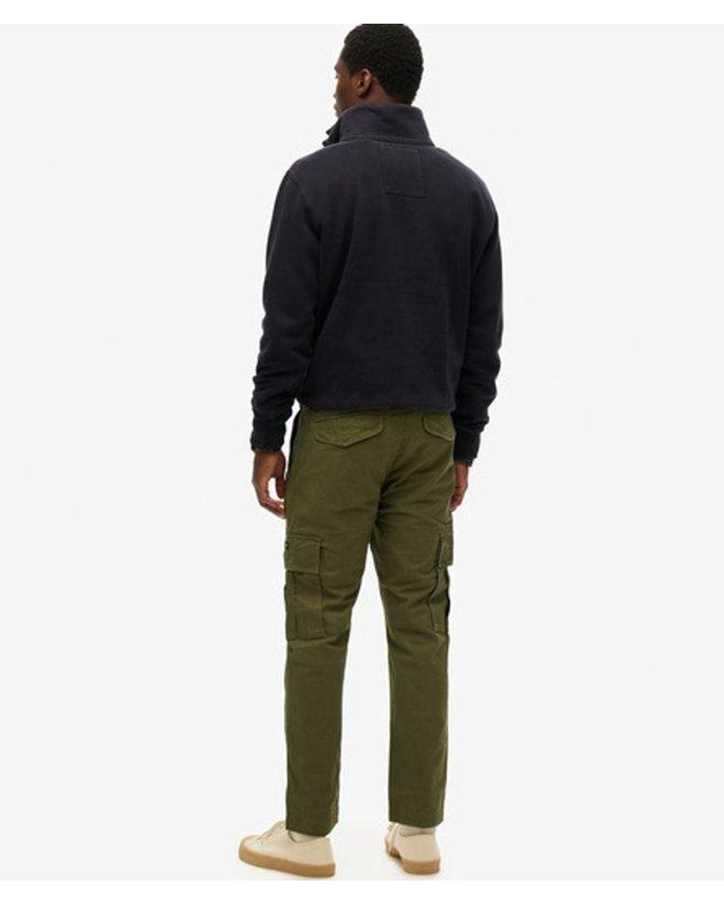 Superdry Green & Co Organic Cotton Core Cargo Pants for men