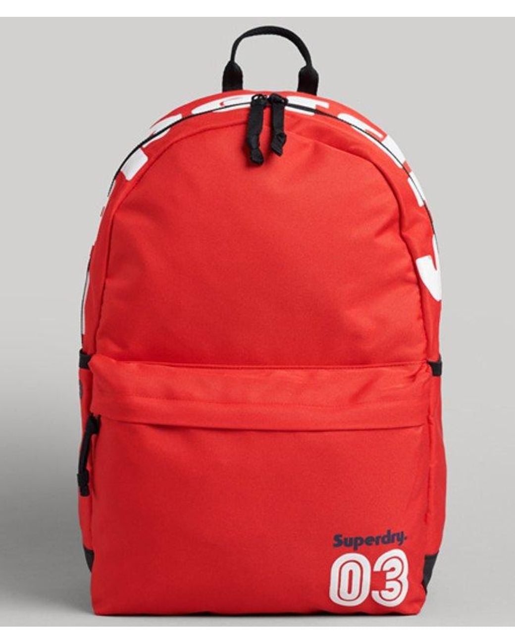 Superdry Vintage Terrain Montana Backpack Red / Apple Red - Size: 1size